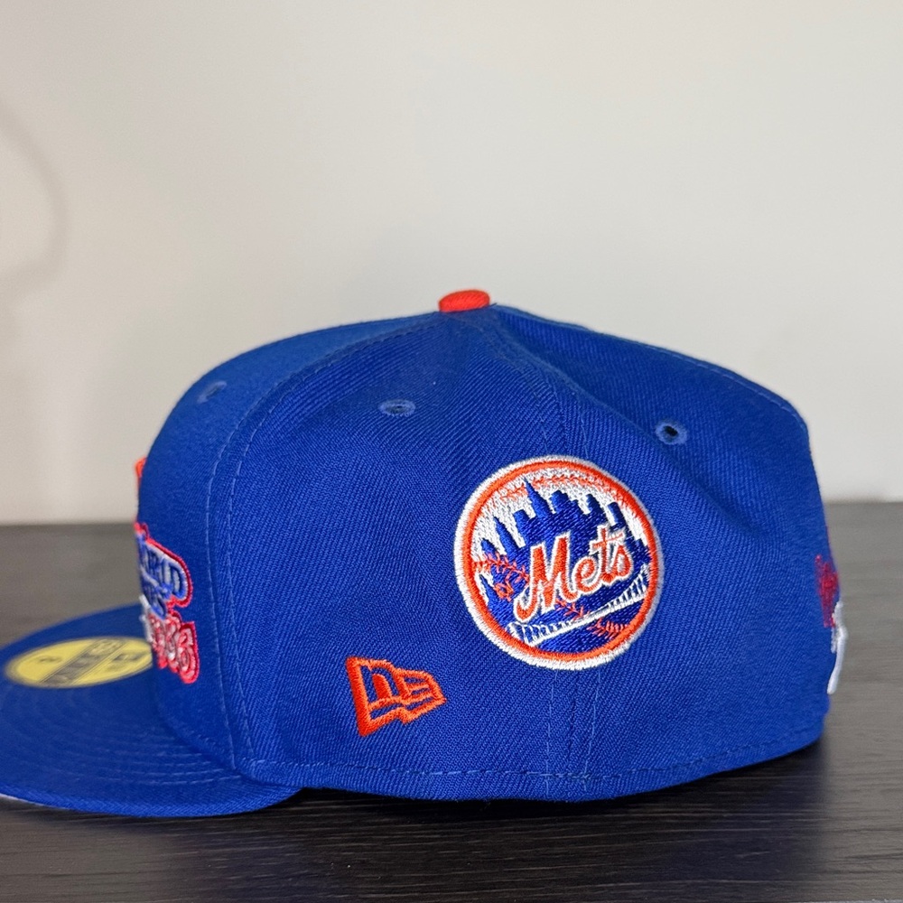 New Era New York Mets World Series 1986 Fitted Cap Mens size 8 - Picture 3 of 9